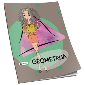 Obrazac školski geometrija Premium Connect Girl