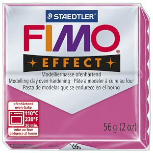 Masa za modeliranje   57g Fimo Effect Staedtler 8020-286 kvarc rubin crvena