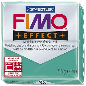 Masa za modeliranje   57g Fimo Effect Staedtler 8020-504 prozirno zelena