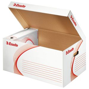 Kutija arhivska-kontejner za arhivske kutije s poklopcem Standard Esselte 128900 bijela