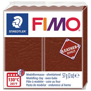 Masa za modeliranje   57g Fimo Effect Leather-effect Staedtler 8010-779 smeđa 