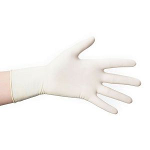 Pribor za čišćenje-rukavice latex-s puderom pk100 bijele M