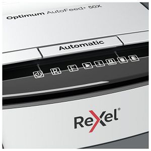 Uništavač dokumentacije  50 (ručno 5) listova CrossCut Optimum Auto Feed+  50X Rexel 2020050XEU