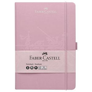 Notes 14,5x21cm karo 96L 100g s gumicom Faber-Castell 100 278 26 rozi