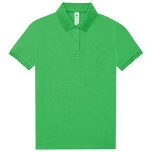 Majica kratki rukavi B&C MyPolo180 Women 180g svijetlo zelena M