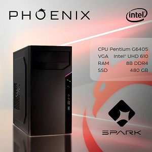 Računalo Phoenix SPARK Z-106 Intel Pentium Gold G6405/8GB DDR4/SSD 480GB