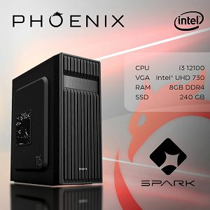 Računalo Phoenix SPARK Z-146 Intel i3-12100/8GB DDR4/SSD 240GB