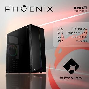 Računalo Phoenix SPARK Z-160 AMD Ryzen 5 4650G/8GB DDR4/SSD 240GB