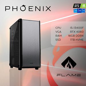 Računalo Phoenix FLAME Y-528 Intel i5-13400F/16GB DDR5/NVMe SSD 1TB/VGA RTX 4060 TI