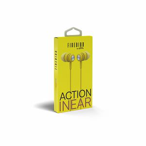 Slušalice FIREBIRD by ADDA Action Q25-RY, In-Ear, 3.5mm, Radient žute