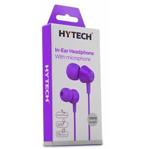 Slušalice HYTECH HY-XK30, mikrofon, ljubičaste
