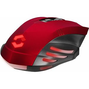 Miš SPEEDLINK Fortus, bežični, LED, 2400 DPI, crveno-crni