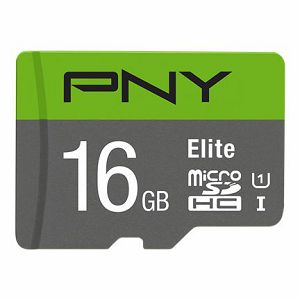 Memorijska kartica PNY MicroSDHC Elite, 16GB, klasa brzine U1, s adapterom