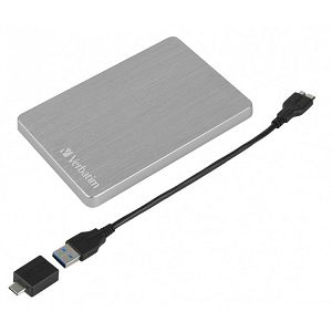Externi hard disk Verbatim #53663 Store'n'Go Alu slim 2.5" 1TB USB 3.2 Gen1 srebrni