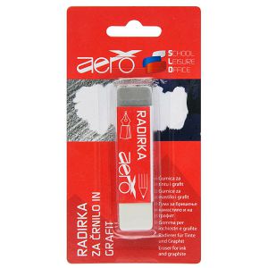 Gumica Aero za grafitne i kemijske olovke blister 9110-0101