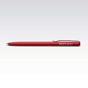 Kemijska olovka Fabriano Slim Pen crvena crni ispis 6800032