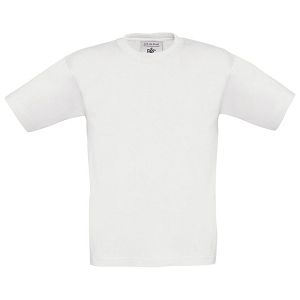 Majica kratki rukavi B&C Exact Kids 150 bijela 3/4