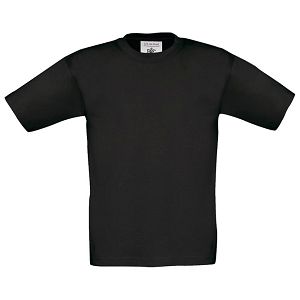 Majica kratki rukavi B&C Exact Kids 150 crna 1/2