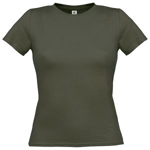 Majica kratki rukavi B&C Women-Only maslinasto zelena XS!!