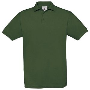 Majica kratki rukavi B&C Safran Polo 180g tamno zelena M!!