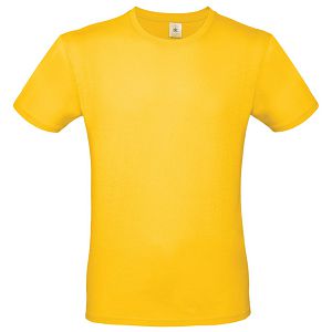 Majica kratki rukavi B&C #E150 zlatna žuta 3XL