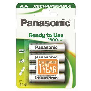 Baterija Panasonic AA HHR-3MVE 1900mAh 4BC punjive baterije 4/1