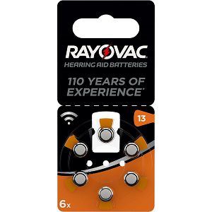 Baterija Rayovac 1.45V 13/PR48 4606 za slušne aparate 6/1