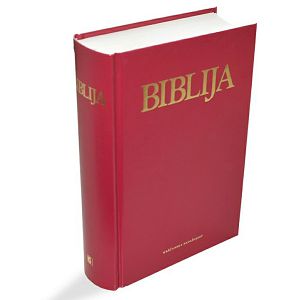 BIBLIJA tvrde korice Stari i Novi zavjet crna,bordo