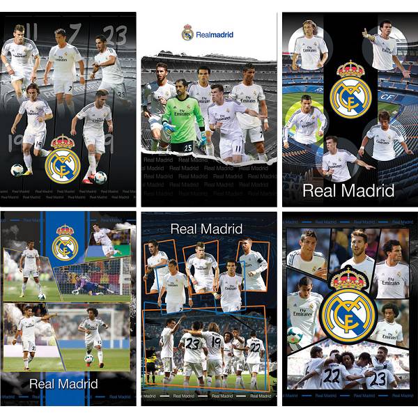 Bilježnica A4/K Real Madrid 42L kocke