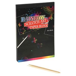Bojanka Scratch Book Rainbow 817540