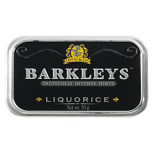 Bomboni tvrdi Barkleys Classic Liquorice 1/50g