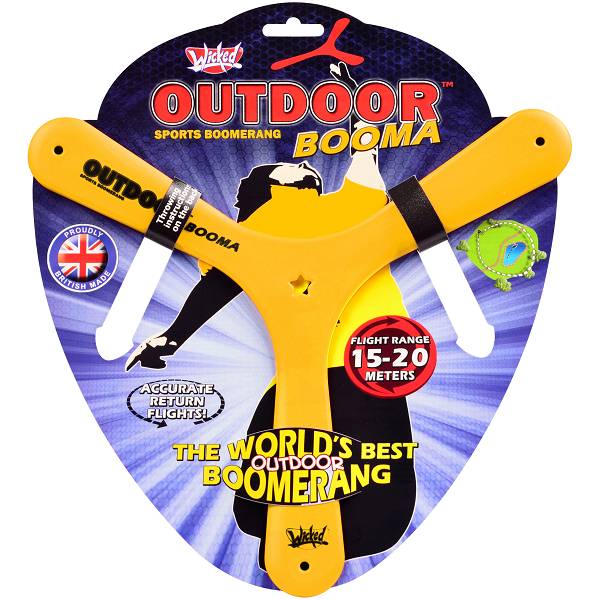 Bumerang Wicked Outdoor Booma žuti