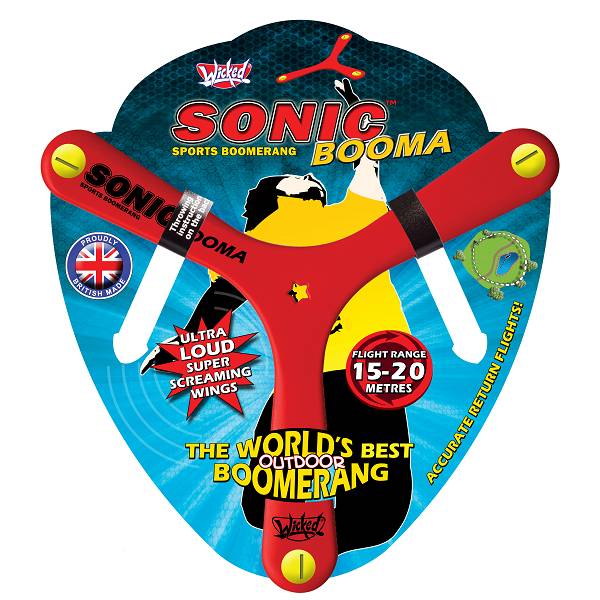 Bumerang Wicked Sonic Booma crveni