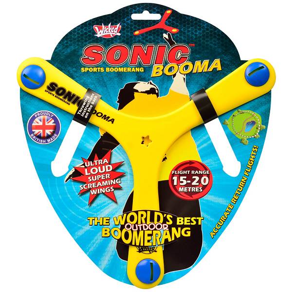 Bumerang Wicked Sonic Booma žuti