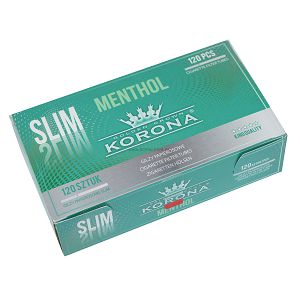 CIGARETNI PAPIR s filterom Slim (tanji) Menthol KORONA 120/1