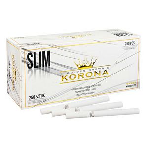 Cigaretni papir s Filterom Slim (tanji)White KORONA 250/1