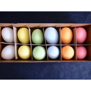 Dekorativna jaja 6 proljetnih boja 12kom 231605