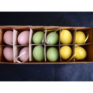 Dekorativno jaje 3 proljetne boje, za objesiti 12/1 238246