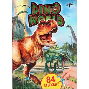 Dino World Bojanka s pjenastim naljepnicama 608736