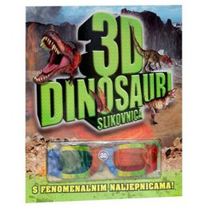 Dinosauri - 3D slikovnica s naljepnicama