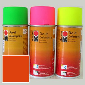 DO-IT sprej u boji 150 ml - fluorescentno crveni (331)