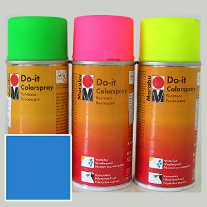 DO-IT sprej u boji 150 ml - fluorescentno plava (354)