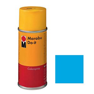 DO-IT sprej u boji 150ml - svilenkaste mat boje, azurno plava (090)