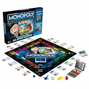 Društvena igra Monopoly Super elektronično bankarstvo 8+ Hasbro 852901