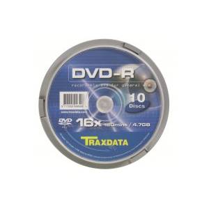 DVD-R 4.7GB Traxdata 16X Cake 10/1