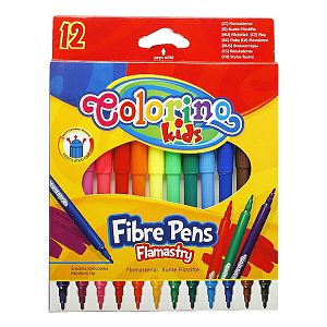 Floamsteri Colorino Kids Fibre pens, okrugli vrh 12/1