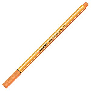Flomaster Stabilo Point 88, fine 0.4mm neon narančasti