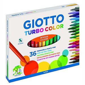 Flomasteri GIOTTO 418000 36/1 Turbo Color Fila