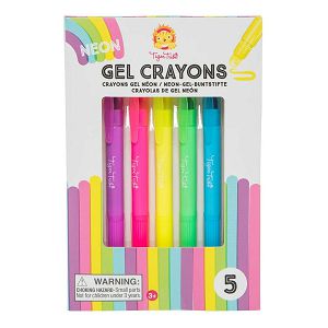 Flomasteri Tiger Tribe 5/1 neon Gel Crayons 005657