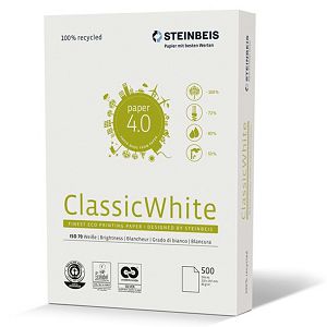 Fotokopirni papir Classic White reciklirani A4 80gr 500/1